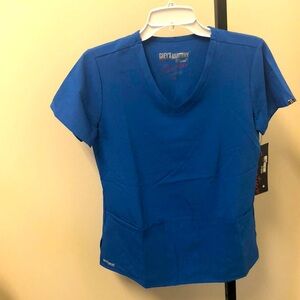 Greys Anatomy Signature Womens scrub top NWT.